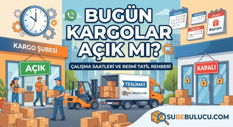 Bugün Kargolar Açık mı