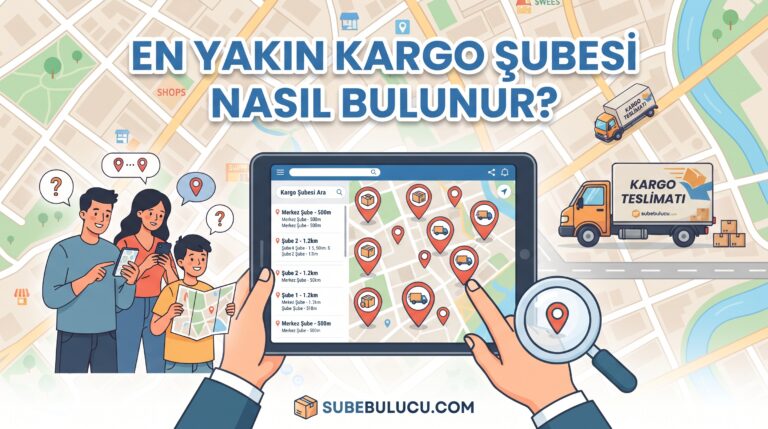 En Yakın Kargo Şubesi Nasıl Bulunur?